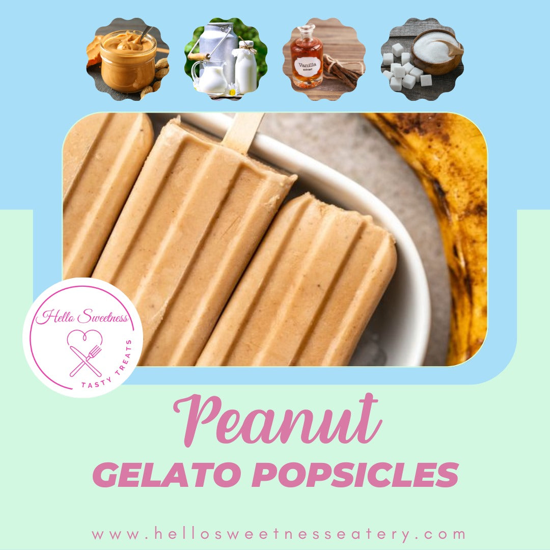Peanut Gelato Popsicle