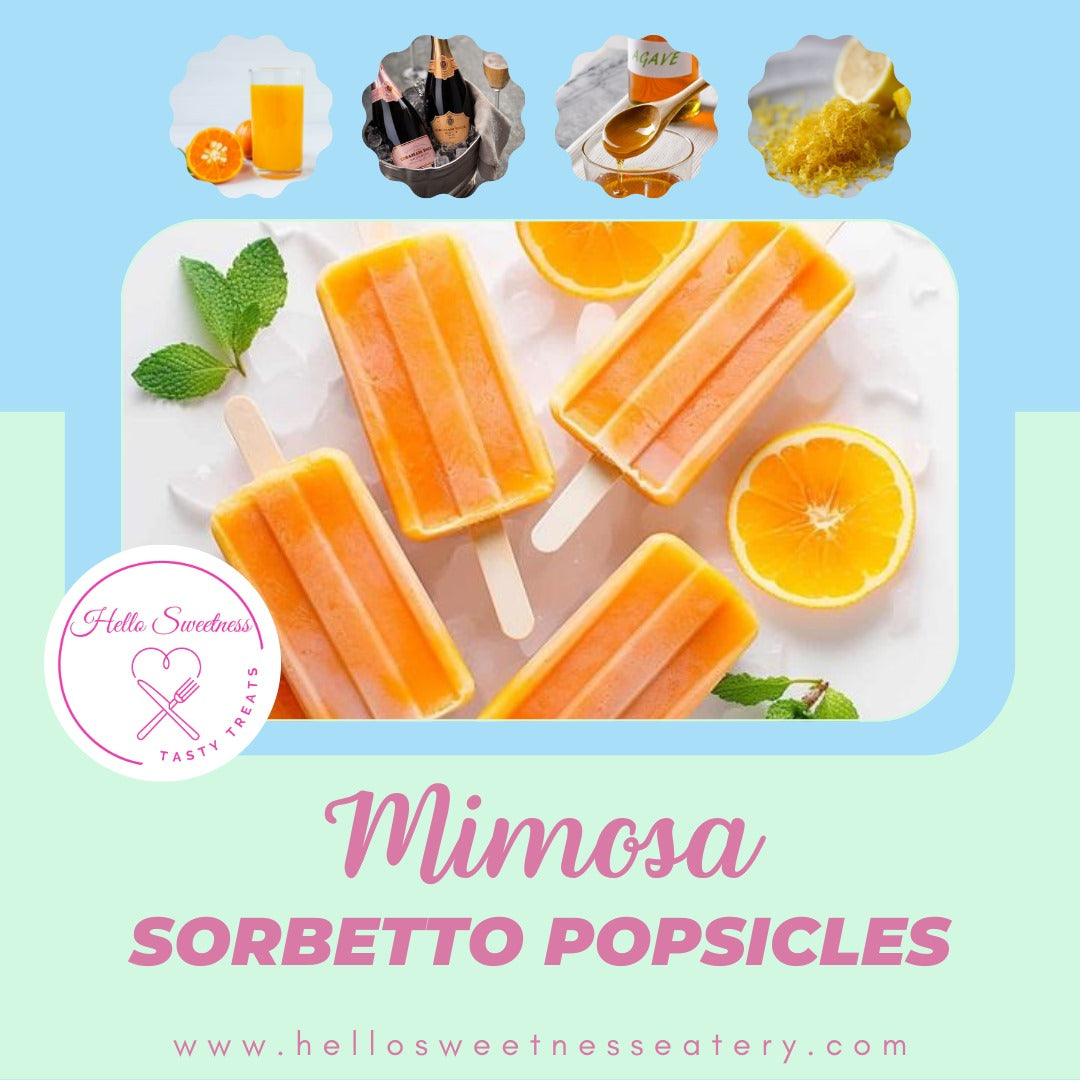 Mimosa Sorbetto Popsicle