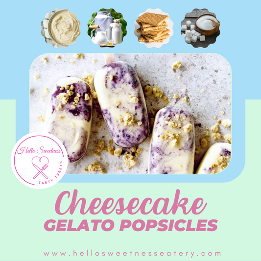 Cheesecake Gelato Popsicle