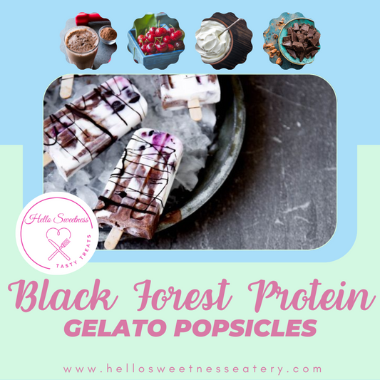 Black Forest Protein Gelato Popsicle