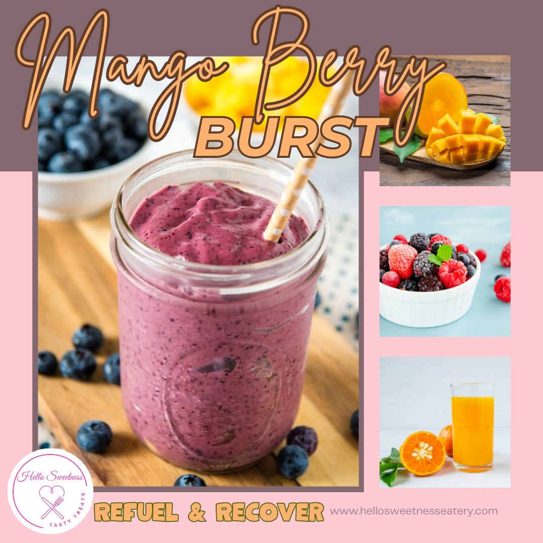 Mango Berry Burst Smoothie