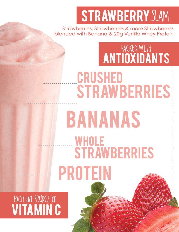 Strawberry Slam! Smoothie