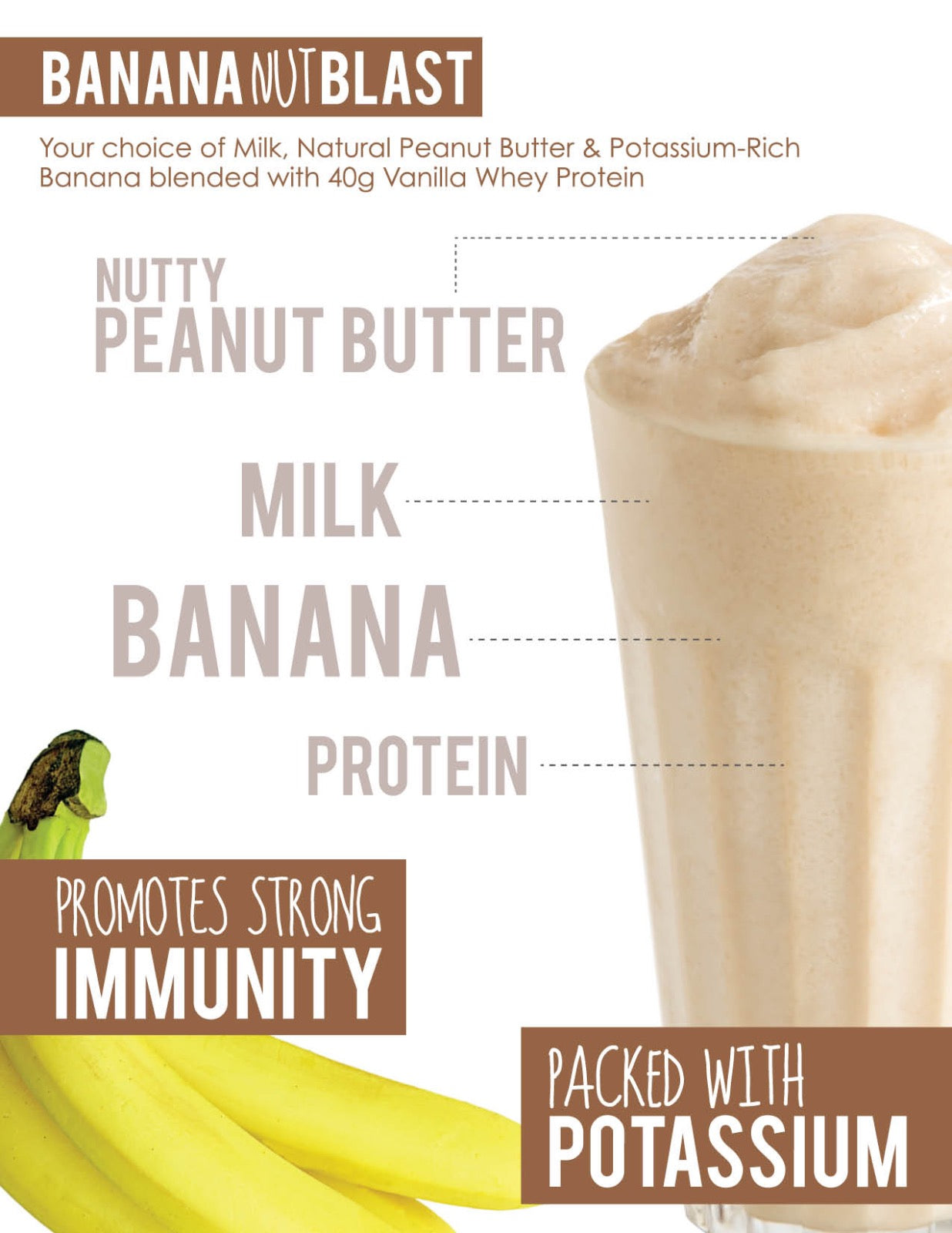 Banana Nut Blast Smoothie