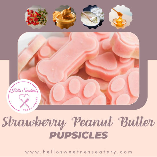 Strawberry Peanut Butter PUPsicle