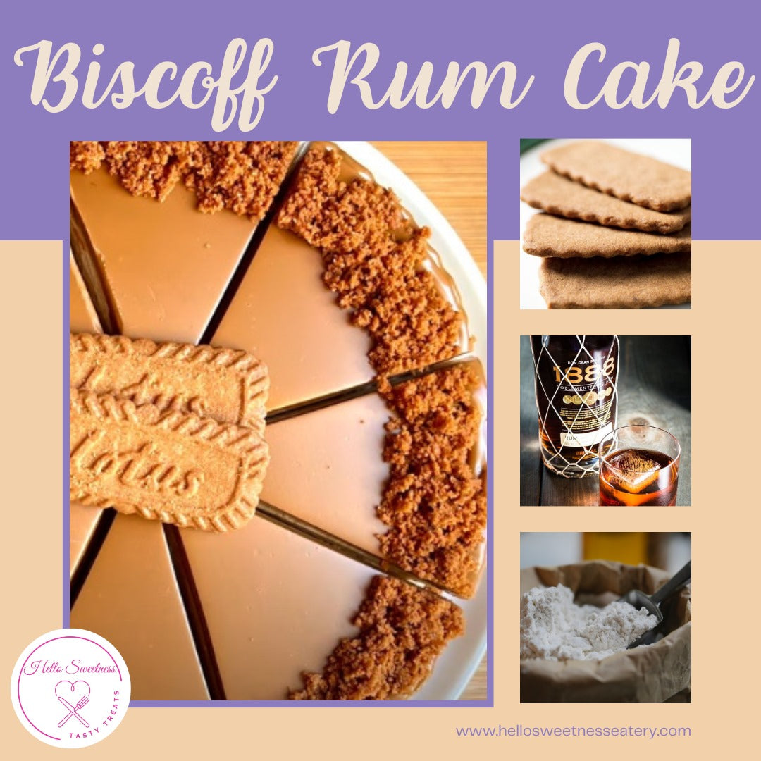 Biscoff Rum Cake