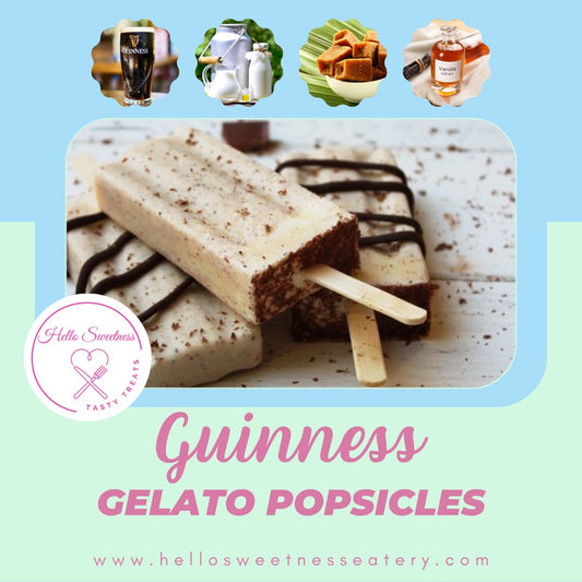 Guinness Gelato Popsicle