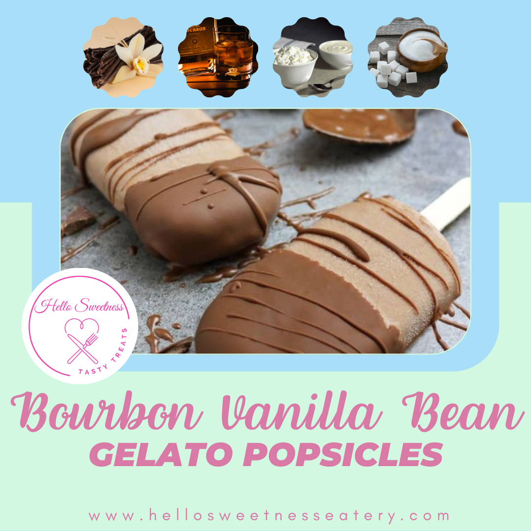 Bourbon Vanilla Bean Gelato Popsicle