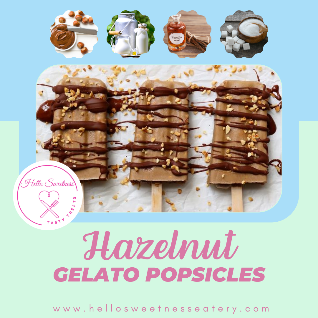 Hazelnut Gelato Popsicle