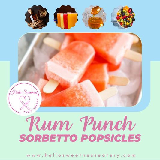 Rum Punch Sorbetto Popsicle